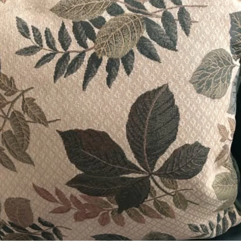 2 Custom Made Decorative Throw Pillows